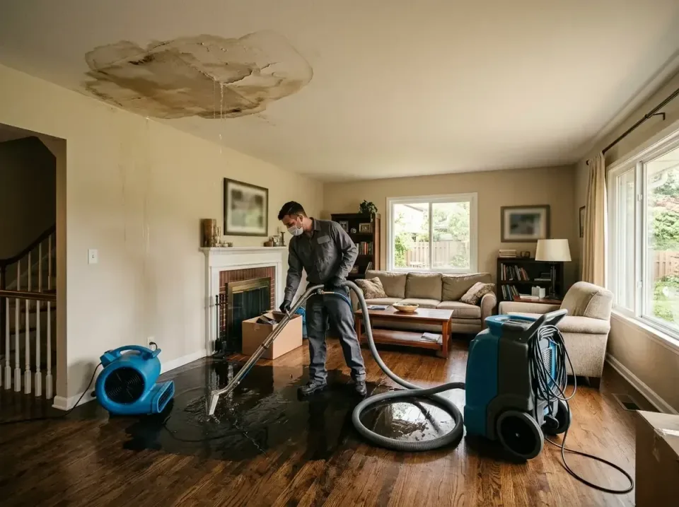 attic-pipe-burst-ceiling-drip-008 — frequently asked questions, Water Damage Restoration & Carpet Care in Stratford, NJ